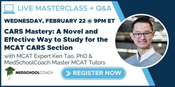 MCAT CARS Mastery – Webinar!