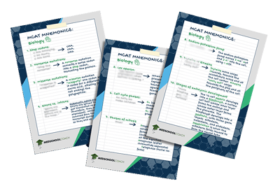 50 High-Yield MCAT Mnemonics - MedSchoolCoach 50 High-Yield MCAT Mnemonics - MedSchoolCoach